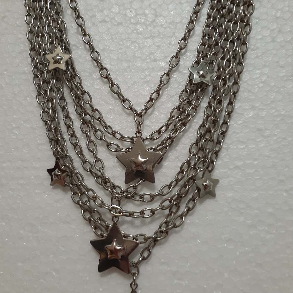 Vintage star necklace